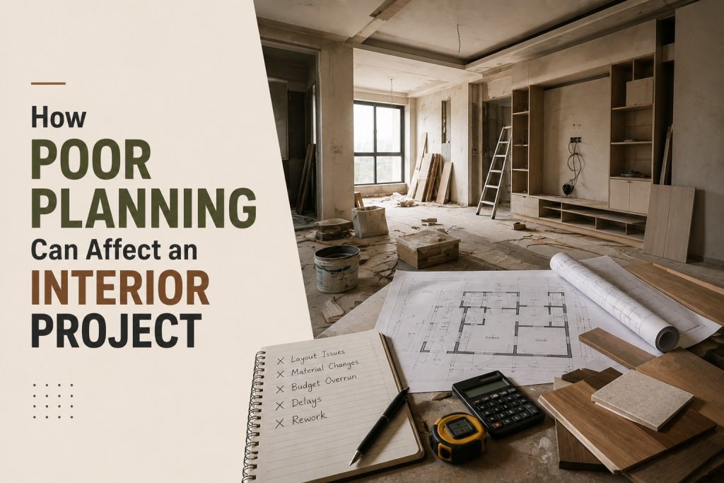 How Poor Planning Can Affect an Office Interiors Project