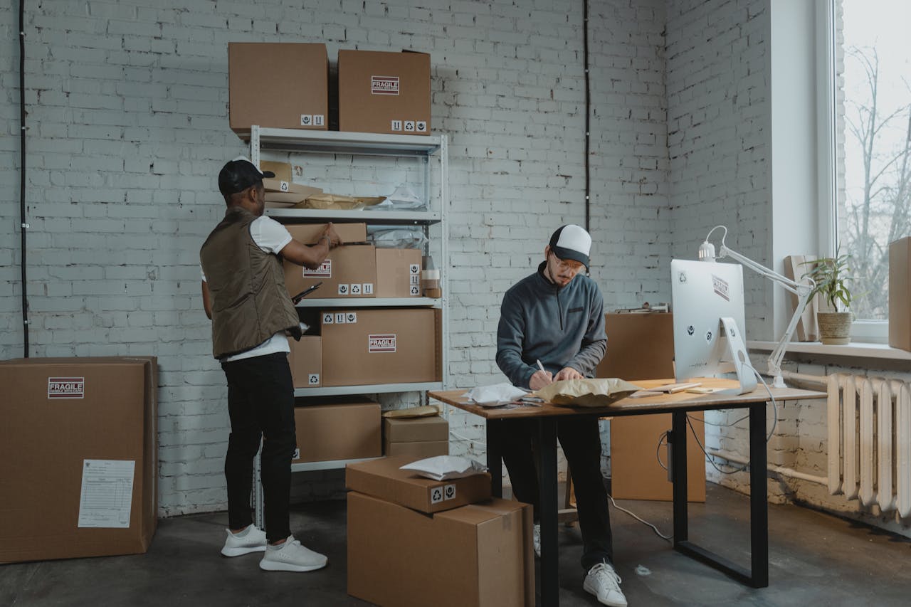 Shipping and Receiving Area